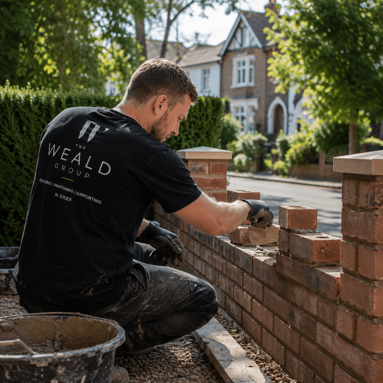 Brickwork in Crawley